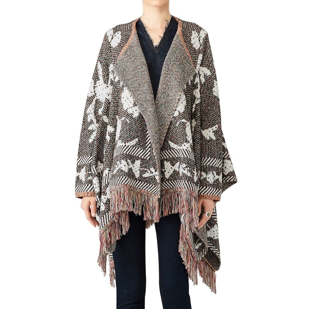 See by Chloe - Blanket Poncho Cardigan Size M/L